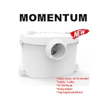Momentum H400-S 400W- Hazneli Parçalayıcı Bıçaklı Wc Öğütücü 1 Wc