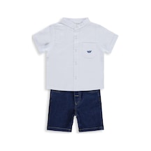 Civil Baby Yelken Nakışlı 6-18 Ay Takım - Beyaz