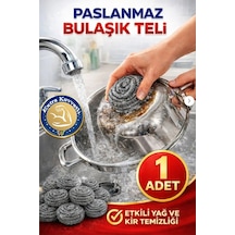 Bulaşık Teli Ovma Teli 1 Adet Pratik Ekonomik Toptel Sürtme Teli Lavabo Mutfak Banyo Temizlik Teli Sert Yüzey İçin