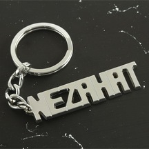 Nezahat - 731 - - Nazblsmm - İsimli Anahtarlık Çok Renkli