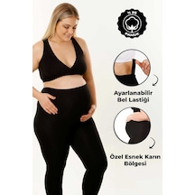 Parlingerie Hamile Taytı Bel Ayarlı Siyah