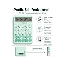 Muıtomas Hesap Makinesi Yeşil