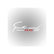 Hyundai Ix-35 Sports Mind Oto Sticker Araba Yapıştırma