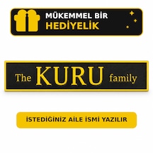 Dekoratif Hediyelik Kapı İsimlik 26x5,5 Cm