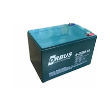 Orbus 12v 14 Ah Elektrikli Bisiklet Aküsü Deep Cycle 150 97 95 4.3 Kg