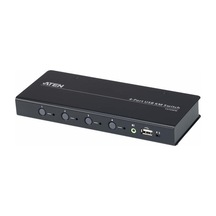 Aten CS724KM 4 Port USB Kablo Dahil Klavye Mouse KM Switch