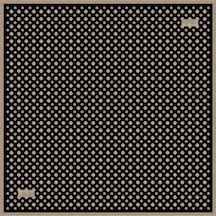 La Boutique 2512-01 Sura İpek 90x90 Çok Renkli