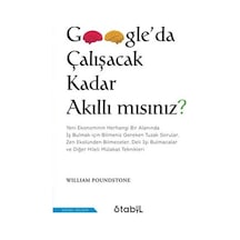 Google'da Çalışacak Kadar Akıllı mısınız? - William Poundstone - Stabil Kitap