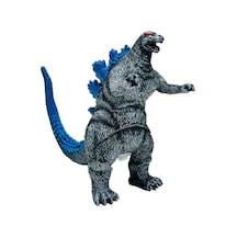 Godzilla Hayvan Gerçekci Sesli Soft Yumuşak Oyuncak Mavi 16x21 Cm