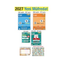 5. Sınıf 2027 0'dan 5'e Konu Anlatımlı Soru Bankası Set 1. Dönem Yazılı Notları