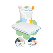 Viscofoam Lüks Boyun Destekli Ortopedik Yastık Visco Yastık 60x40x11cm