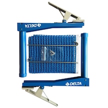 Delta Mavi Masa Tenisi Maşalı Deluxe Pinpon Ağı File Demir Seti