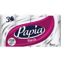 Papia Rulo Kağıt Havlu 8'li