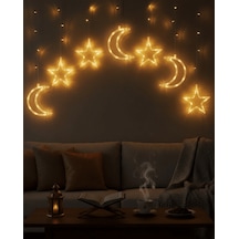 Büyük Ay Yıldız Ramazan Led Işık Dekoratif Işıklı Süs Diğer 64784046