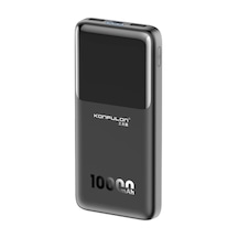 Konfulon A35 10.000 Mah 15w Mini Powerbank - Siyah siyah