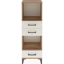 Arges Dolap 2 Raflı 3 Çekmeceli 44x30x134 Çam-aytaşı Çam