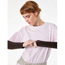 Koton Rahat Kalıp Pembe Kadın T-shirt 6sal10111ık Pembe