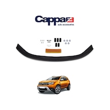 Cappafe Dacia Duster Ön Kaput Koruyucu Rüzgarlık 4Mm Abs 2018-›