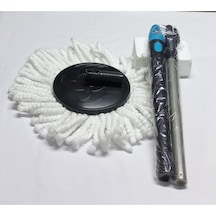 Zambak Plastik / Döner Başlıklı Vilada Sapı Uzunluk 103 Cm 1 Adet Püskül