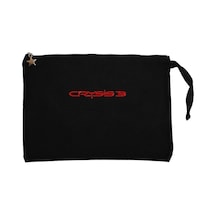 Crysis Three Red Text Siyah Clutch Astarlı Cüzdan / El Çantası Siyah
