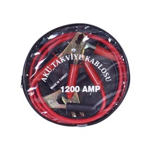 Akü Takviye Kablosu 55mm Çantalı 1200 Amper