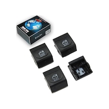Renault Clio 5 Cam Düğme Kapakları 4lü Set