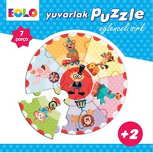 Yuvarlak Puzzle - Eğlenceli Sirk- Eolo