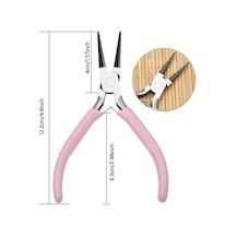8 Stil Takı Pense Araçları Ve Ekipman Seti Uzun İğne Yuvarlak Burun Kesme Tel Round-nosed Pliers