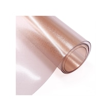 Buzlu Pvc Şeffaf Gülkurusu 1,7 Mm Kalın Masa Örtüsü Buzlu Pvc Şeffaf Gülkurusu 1,7 Mm Kalın Masa Örtüsü