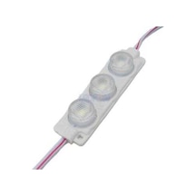 Modül Led Lensli 3 Çipli Renkli Kasa Günışığı