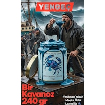 Blue Crab Mavi Yengeç Karışık Atom Macun Keçiboynuzu Pekmezli Ballı Güç Ve Kuvvet