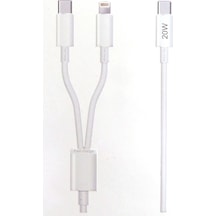 Yeni Nesil Usb-c To Lightning Usb-c Hızlı Şarj Ve Data Kablosu 5.0a Hızlı Kablo 1 Metre 20w