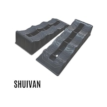 Shuıvan Karavan Seviye Denge Takozu 2'li Set - Antrasit-1210