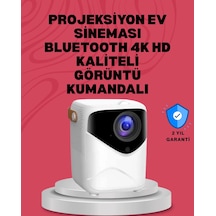 Mey İthalat Android Sistemli Mini Projektör Uygulama Destekli Akıllı Kullanım