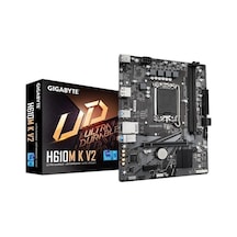 Gıgabyte H610m-k V2 Ddr5 Hdmı Pcıe 16x V4.0 1700p Matx