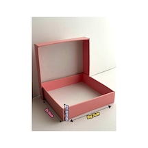 E-ticaret Karton Kutusu 24 24 5cm 20 Adet Toz Pembe Hediyelik Eşya Kutusu 100 Adet