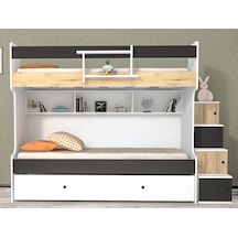 Napoli Yavrulu Seyyar Merdivenli Ranza Mab M2 90 x 190 CM