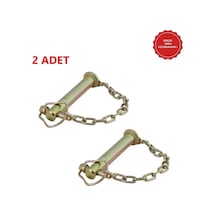 Zincirli Hidrolik Ortakol Pimi 13 Cm-19 Mm-2 Adet