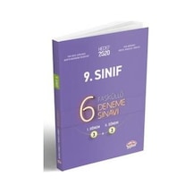 Editör 9. Sınıf 6 Fasikül Deneme 3+3 -  Editör