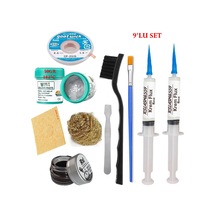 Best Krem Lehim 183 C 50gr Havya Uc Temizleyici Flux Lehim Toplama Cp-2515 Lehim Emme Teli Spatula Seti01