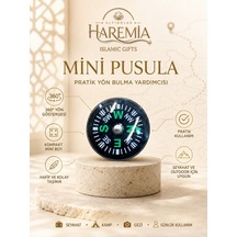 Mini Pusula 360 Yön Göstergeli Taşınabilir Kamp Seyahat Pusulası