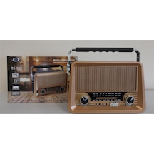 Everton Rt-756 Bluetooth Fm-usb-tf-aux Şarjlı Nostaljik Radyo
