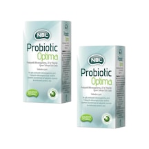Probiotic Optima 30 Çiğneme Tableti, Probiyotik Mikroorganizma Ve Lif Vitamin, 2 Adet