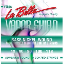 La Bella Lb-vsb5a Bas Gitar Teli Vapor Shield 5 Telli Uzatılm