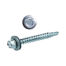 Çetin Kraft 5.5X25 Din7504K Trapez 6 MM Dk Vida Beyaz 450 Adet N11.38150