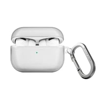 Unıq  Airpods Uyumlu Pro 2 İçin Kılıf Glase Tpu Kılıf Karabinalı 147855444 Beyaz