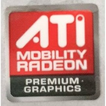 OEM Ati Mobility Radeon Permium Graphic Sticker Etiket D98