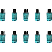 Tek Kullanımlık Mini Otel Seyehat Kamp Duş Jeli Mavi Şişe 10 x 30 ML