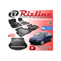 Volvo S40 3D Paspas+3D Bagaj Havuzu Siyah 2004-2012 Arası Rizline