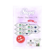 Sleepy 5 Al 4 Öde Mountain Dağ Esintisi Islak Havlusu Ve Rosıe Tekli